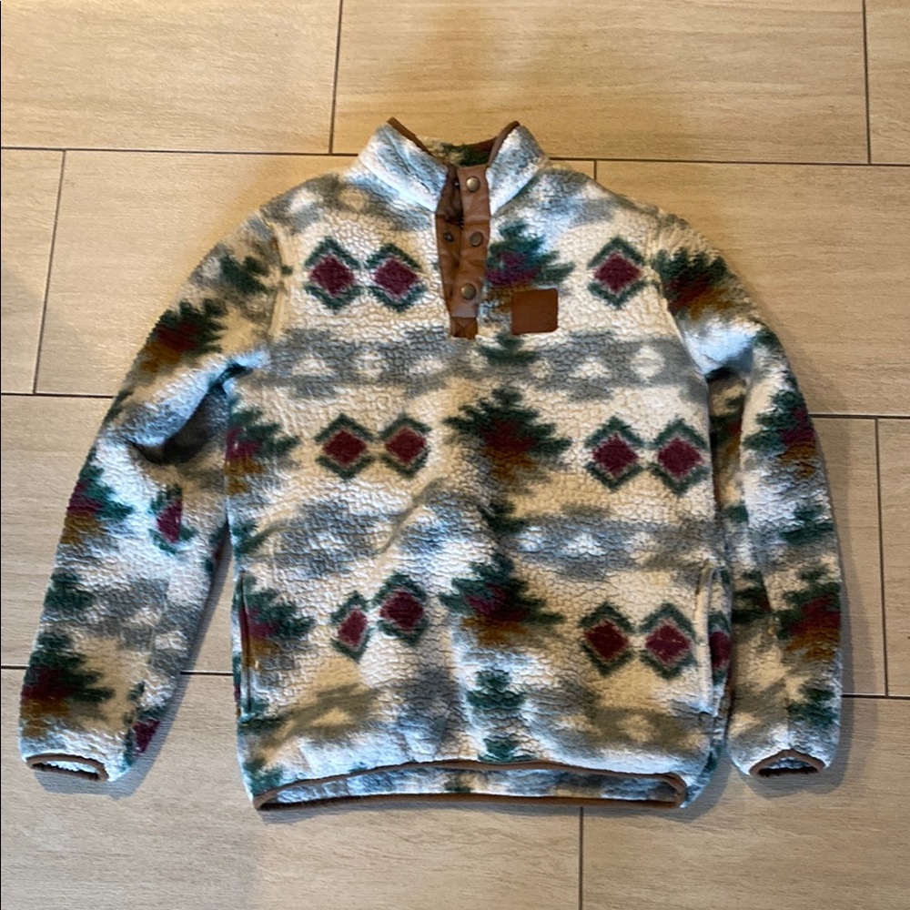 Men's Multicolor Patterned Sweater